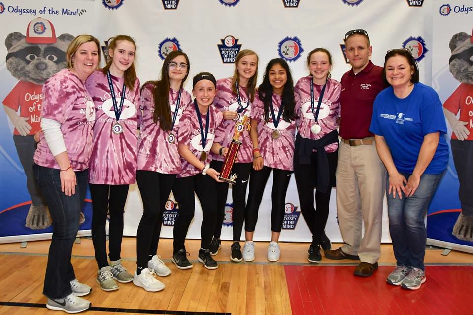 Loyalsock Township OM Middle School team advances to world finals 2019